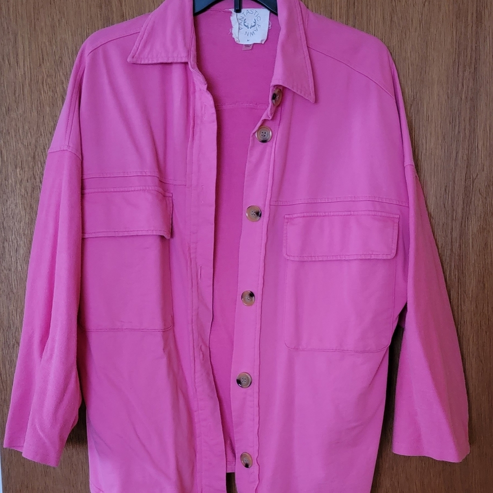 Pink Shacket
